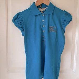 Burberry Puffed Sleeve Polo